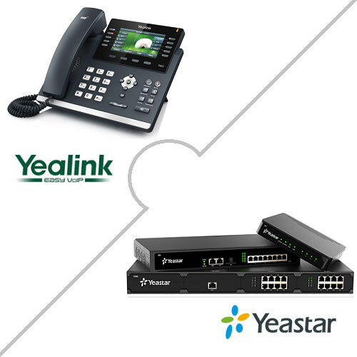 Yealink SIPT46G + Yeastar S50 COMBO